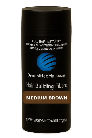Medium Brown Keratin Hair Building Fibers 27.5g